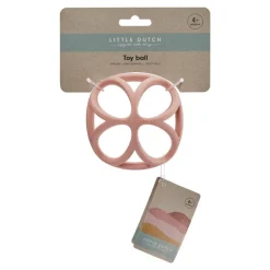 Little Dutch Pelota sensorial silicona rosa · Hot