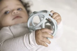 Little Dutch Pelota sensorial silicona azul · Discount