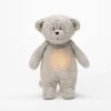 Moonie Peluche Luz-Sonido Oso Orgánico 2.0 Grey Hot