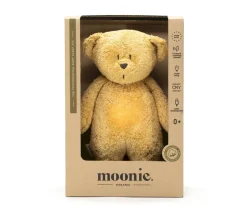 Moonie Peluche Luz-Sonido Oso Orgánico 2.0 Honey Best