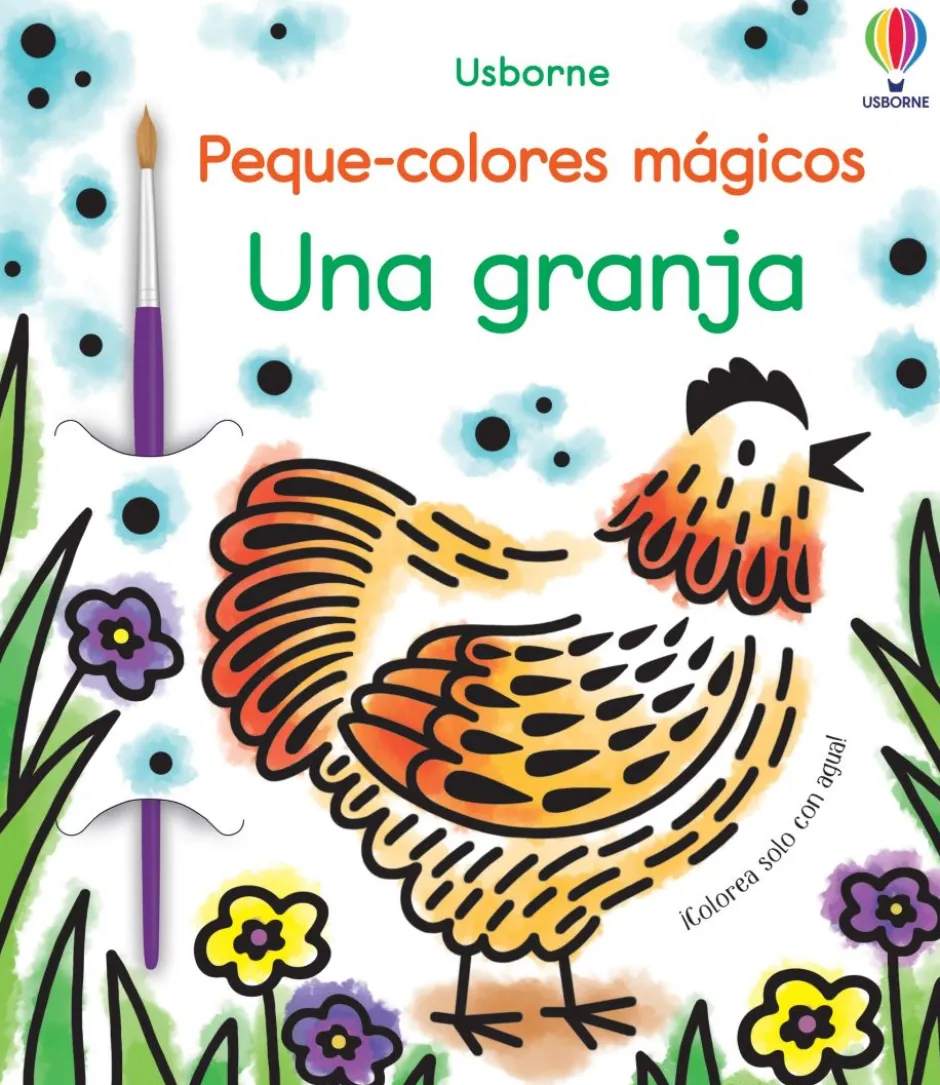 Usborne Peque Colores Mágicos · Una granja New