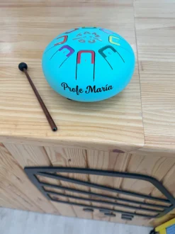 Moulin Roty Pequeño tambor con lengüetas Jungla - Discount