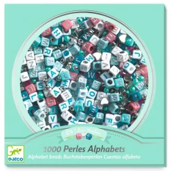 Djeco Perlas alfabeto plateadas · Clearance