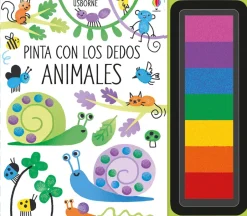 Usborne Pinta con los dedos · Animales Best