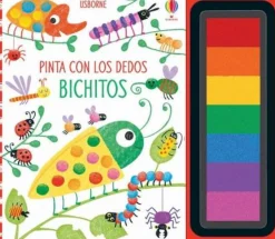 Usborne Pinta con los dedos · Bichitos Discount