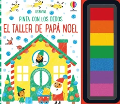 Usborne Pinta con los dedos · El taller de Papá Noel Sale