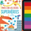 Usborne Pinta con los dedos · Superhéroes New