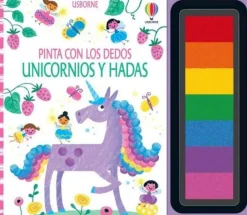 Usborne Pinta con los dedos · Unicornios y Hadas Sale