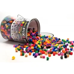 Pix Brix bote metálico 1500 piezas gama oscura New