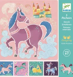 Djeco Plantillas Los caballos Sale