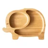 Eco Rascals Plato Bamboo Elefante Outlet