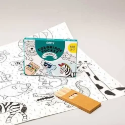 Omy Pocket Animals para colorear + 6 lápices colores Clearance