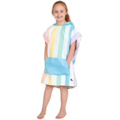 Dock u0026 Bay Poncho Rainbow Pastel · Dock & Bay New