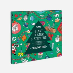 Omy Poster XL Arbol de Navidad colorea y decora 100x70 · Best
