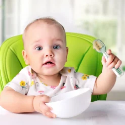 Num Num Pre-Cucharas Azul/Amarillo