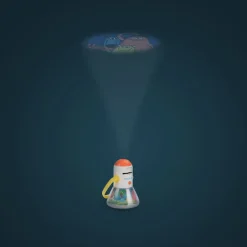 Moulin Roty Proyector de cuentos Les Schmouks ·