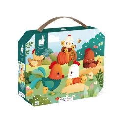 Janod Puzzle 20 piezas - Bienvenidos al Corral · New