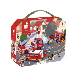 Janod Puzzle Bomberos 24 piezas · New