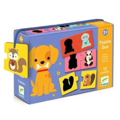 Djeco Puzzle dúo Sombras 12 piezas · New
