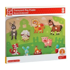 Hape Puzzle Encajable Granja · Discount