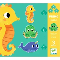 Djeco Puzzle Evolutivo en el Mar · Discount
