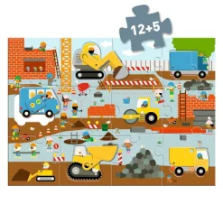 Djeco Puzzle Gigante Sitio de Construcción · Discount