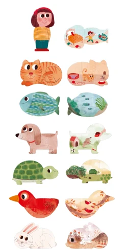 Londji Puzzle I love my pets ·