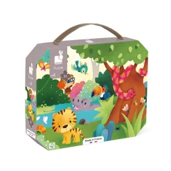 Janod Puzzle Los Animales Salvajes 36 piezas · Clearance