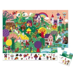 Janod Puzzle Observación Los Cuentos 24 piezas Discount