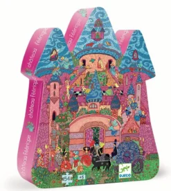 Djeco Puzzle Silueta · El castillo de cuentos Clearance
