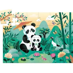 Djeco Puzzle Silueta · Leo el Panda Discount