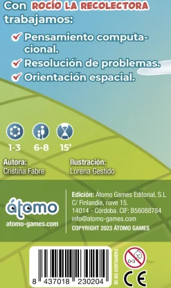 Átomo Games Rocío la recolectora - Club A