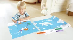 Hape Rollo de papel para garabatos Oceánicos ·