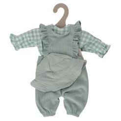 Little Dutch Ropita muñeca verde cuadros · New