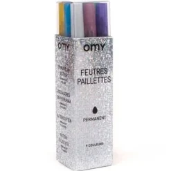 Omy Rotuladores Glitter Best