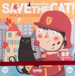 Londji Save the Cat Pocket Game ·