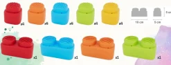 Meli Sensory Blocks 24 piezas Clearance