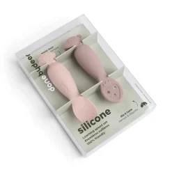 Done by Deer Set 2 cucharas aprendizaje silicona Tiny farm Powder · Sale