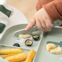 Done by Deer Set cubiertos Happy Dots Green · Clearance