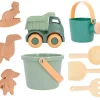Monnëka Set de Juguetes de Playa Cubo Camión Sea Green Outlet