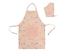 Tutete Set Delantal Funny Letters New