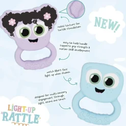 Glo Pals Sonajero / Mordedor GloPals · BLAIR Azul New