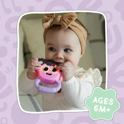 Glo Pals Sonajero / Mordedor GloPals · LUMI Lila Discount