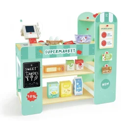 Hape Supermercado Inteligente de Madera ·