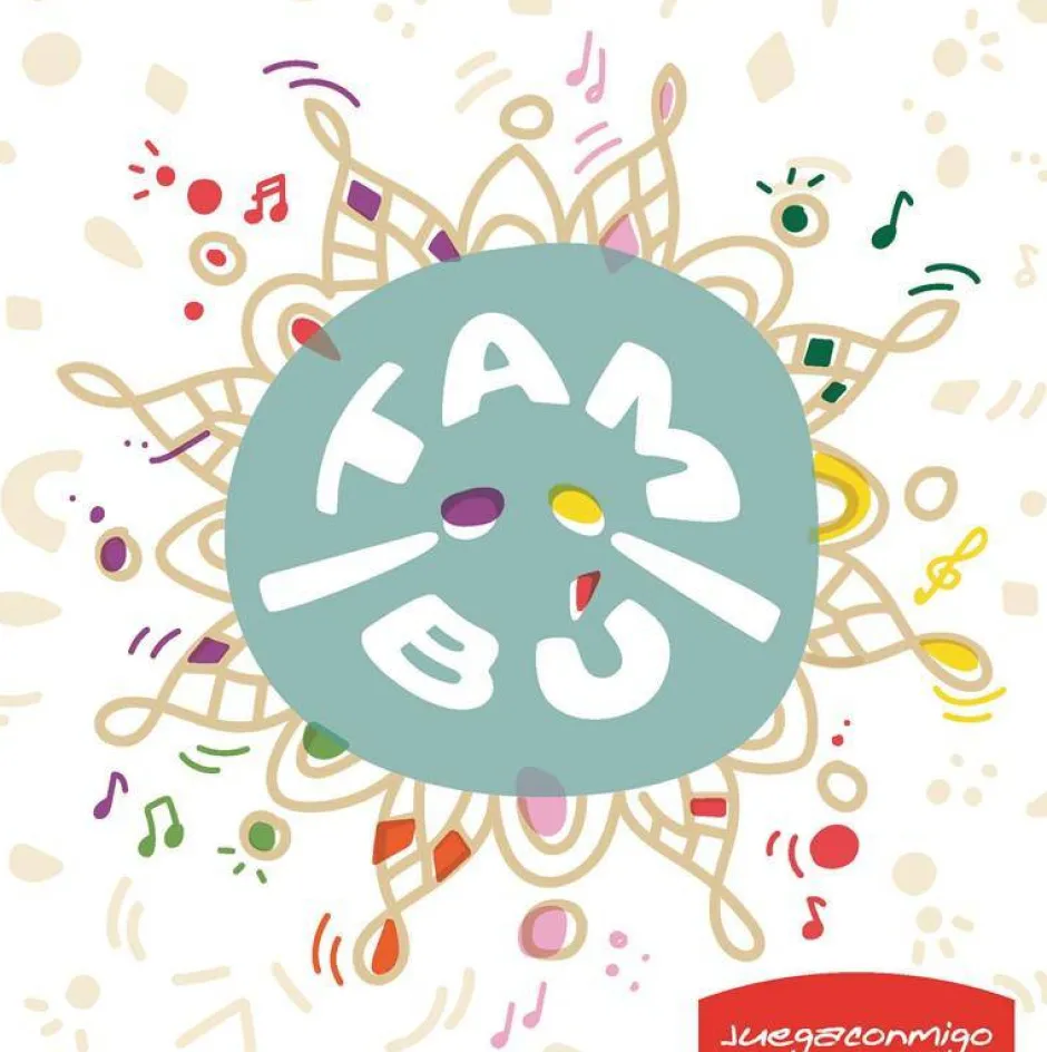 Juega Conmigo Tambú 8" 11 notas - Color Turquesa