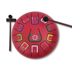 Juega Conmigo Tambú 8" 11 notas - Rojo Mate Hot