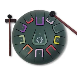 Juega Conmigo Tambú 8" 11 notas - Verde Jungla Mate New