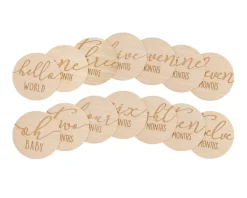 Pearhead Tarjetas Milestone Madera · Clearance