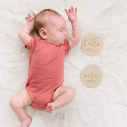 Pearhead Tarjetas Milestone Madera · Clearance