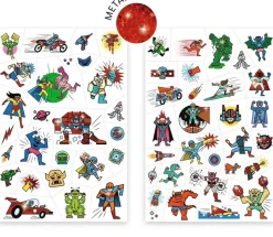 Djeco Tatuajes héroes contra villanos · Outlet